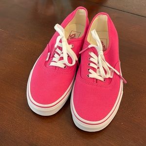 Barbie Pink Classic Vans (new)